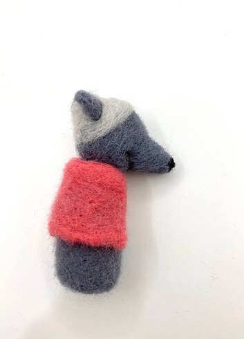 Kırmızı Başlıklı Kız Parmak kukla - Görsel 6