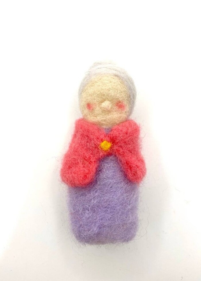 Kırmızı Başlıklı Kız Parmak kukla - Görsel 3