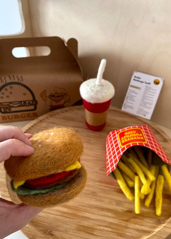 Diğer Oyuncak Hamburger Seti