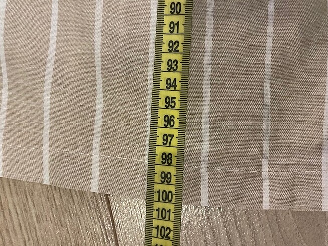 m Beden Belden bağlamalı kumaş pantolon