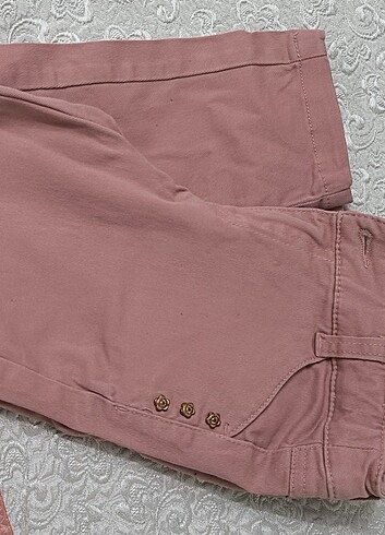 7 Yaş Beden pembe Renk Kot pantolon