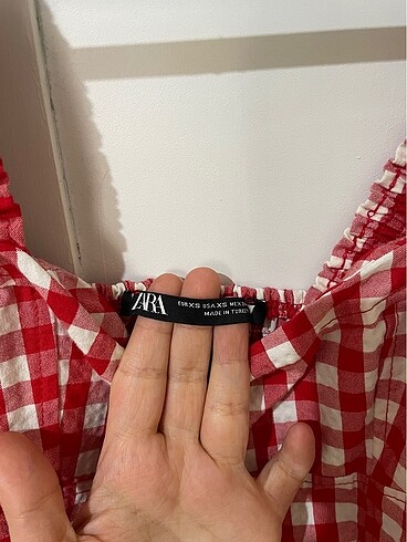 xs Beden Zara elbise