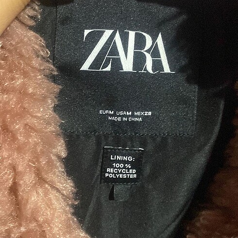 Zara Zara peluş kaban