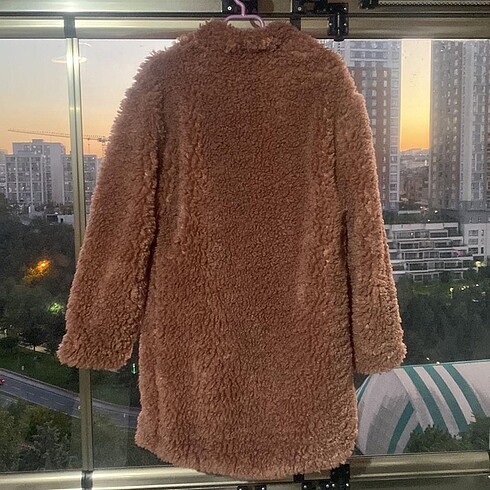 m Beden Zara peluş kaban