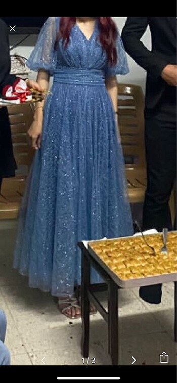 Nişan elbisesi