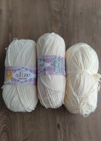 Alize Cotton Gold ip krem rengi