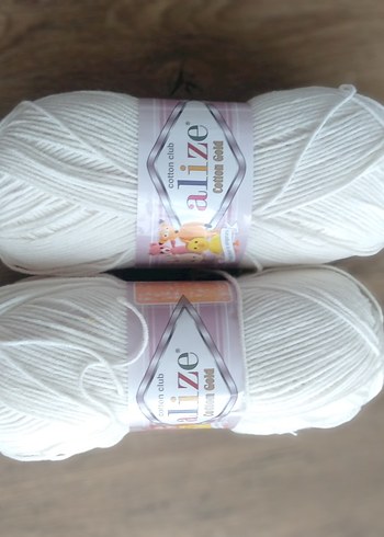 Alize Cotton Gold Beyaz ip