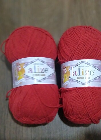 Alize cotton Gold ip kırmızı 