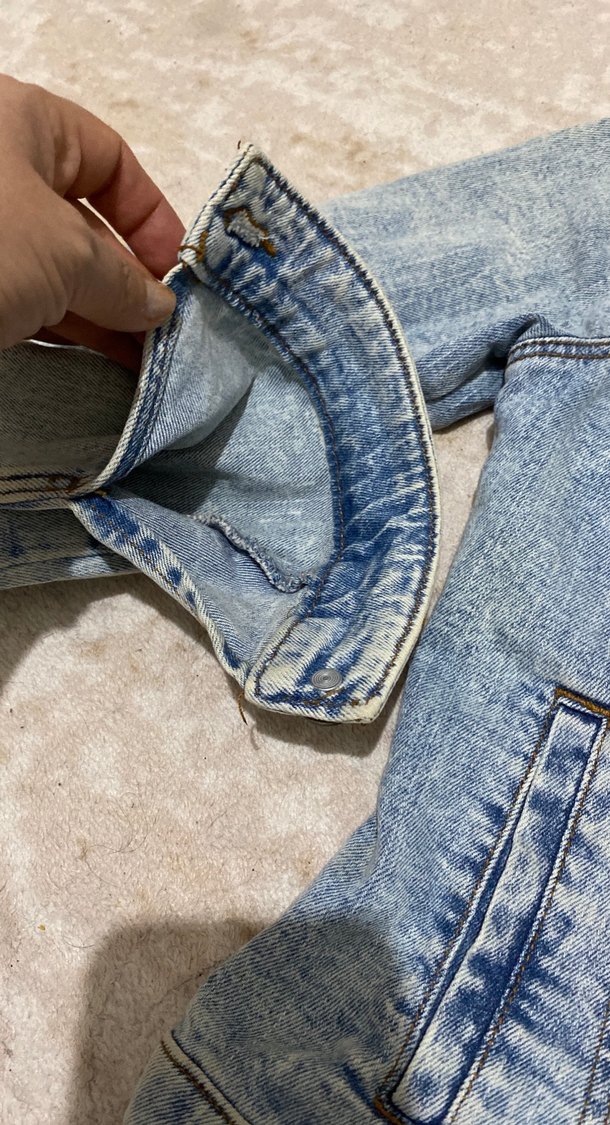 Kadın Gri Denim Ceket - Görsel 4