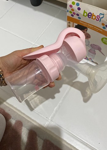 Bebsi Pembe Manuel Göğüs Pompası - Görsel 4