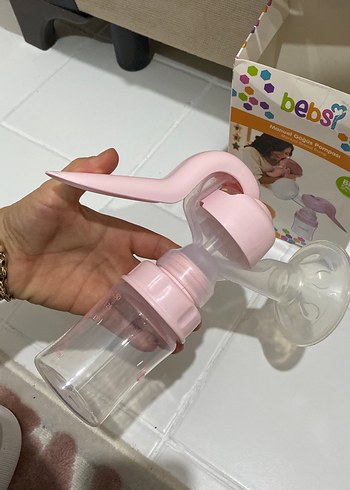 Bebsi Pembe Manuel Göğüs Pompası - Görsel 3