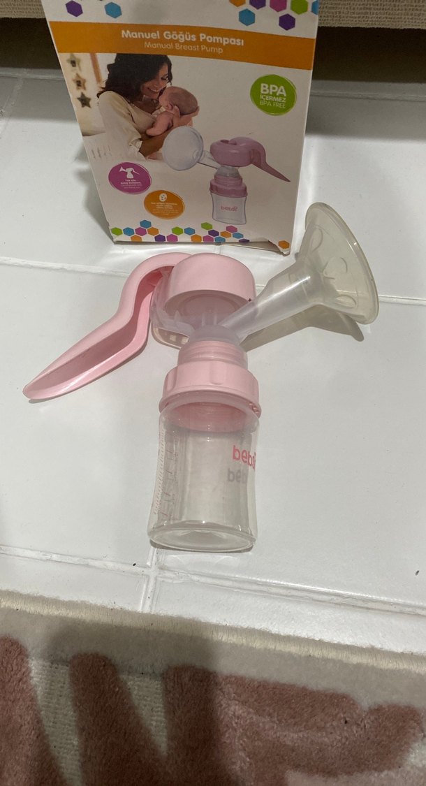 Bebsi Pembe Manuel Göğüs Pompası - Görsel 2