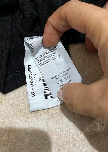 Uzun Siyah Triko Piliseli Elbise - Görsel 3