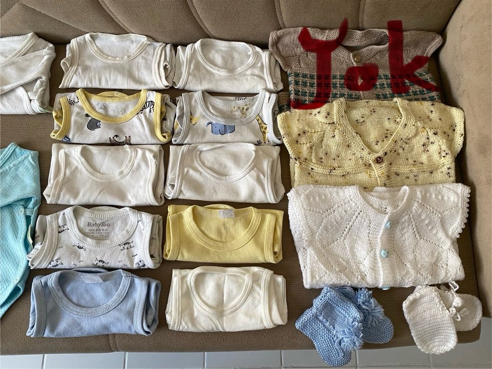 Bebek Erkek Çok Renkli Uzun Kollu Triko Tulumu - Görsel 4