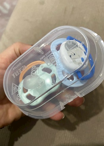 Pastel Mavi Biberon Emziği Seti - Görsel 5