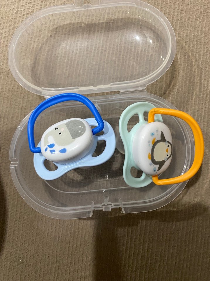 Pastel Mavi Biberon Emziği Seti - Görsel 2