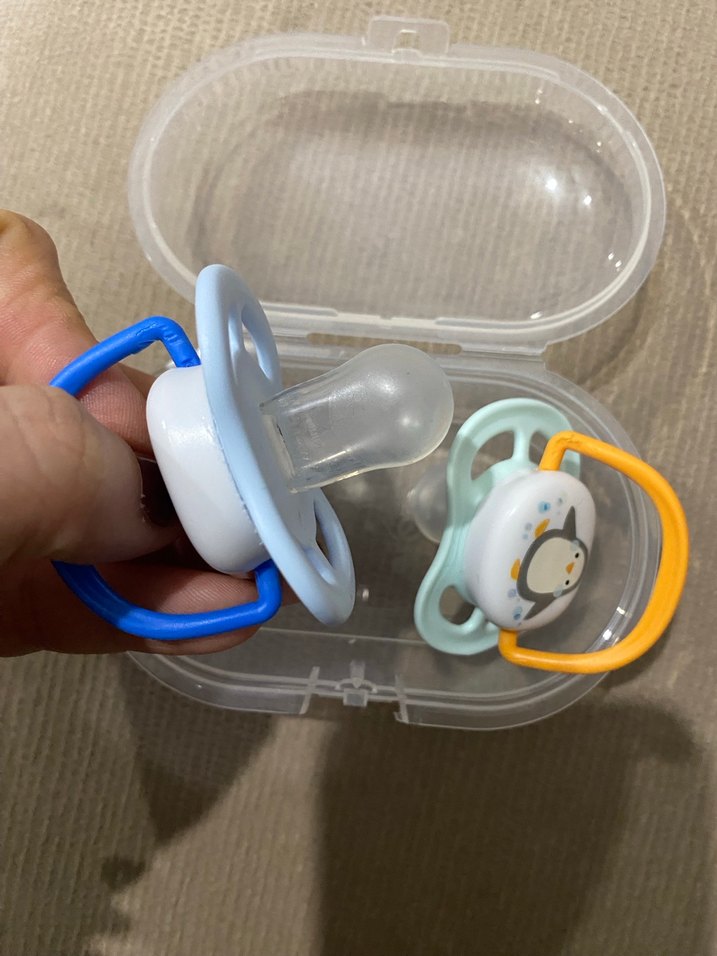 Pastel Mavi Biberon Emziği Seti - Görsel 3