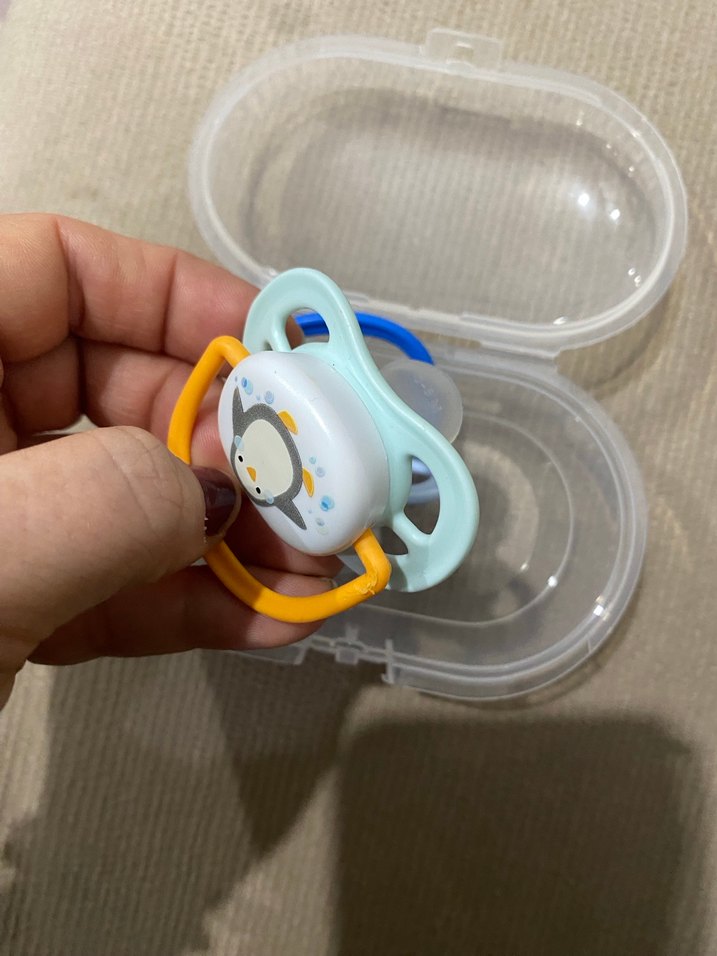 Pastel Mavi Biberon Emziği Seti - Görsel 4