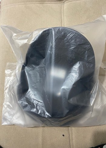 Siyah Parisli Biker Şapkası - Görsel 6