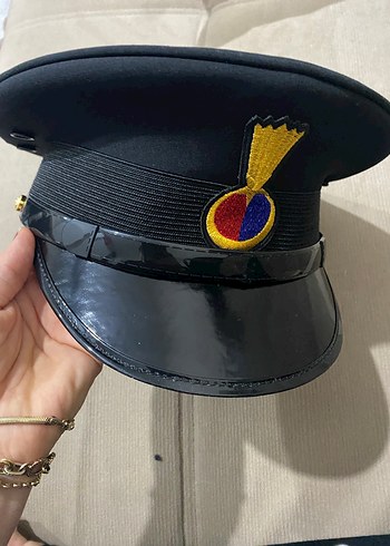 Siyah Parisli Biker Şapkası - Görsel 2