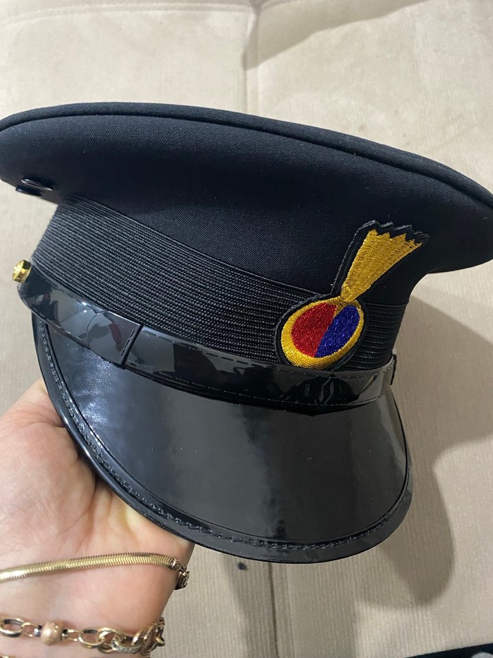 Siyah Parisli Biker Şapkası - Görsel 3