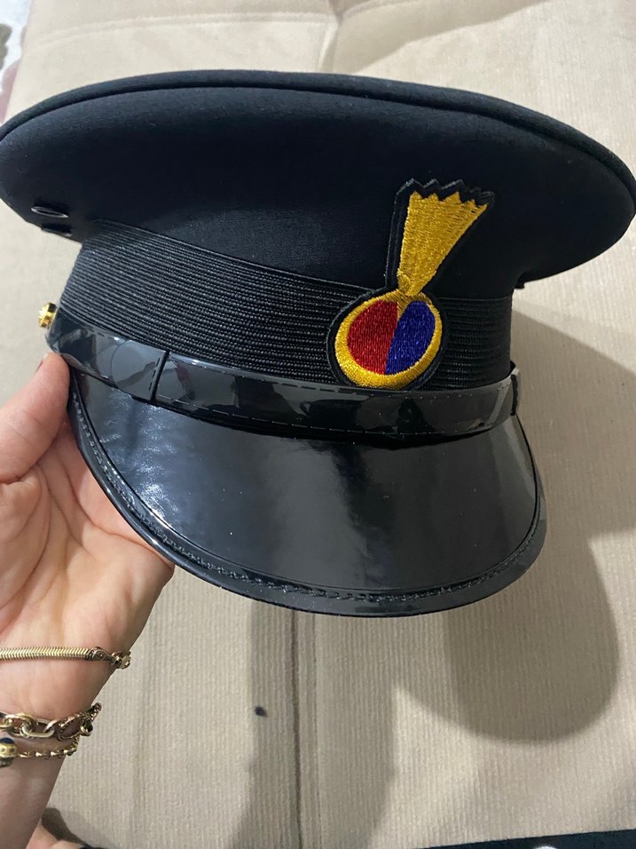 Siyah Parisli Biker Şapkası - Görsel 2