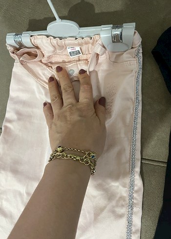 Pembe Yıldız Desenli Kız Elbisesi - Görsel 5