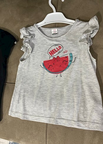 Pembe Yıldız Desenli Kız Elbisesi - Görsel 6