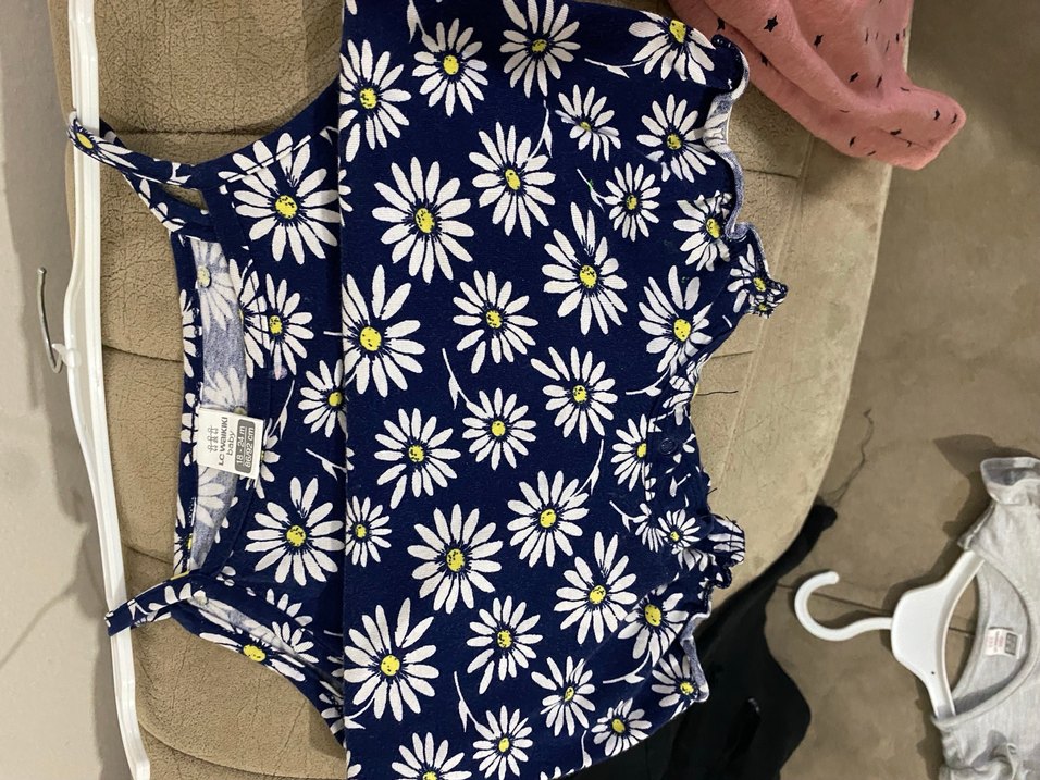 Pembe Yıldız Desenli Kız Elbisesi - Görsel 2