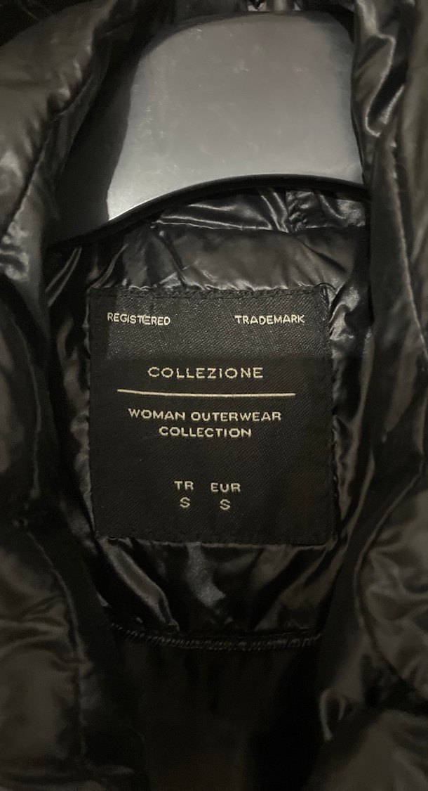 Siyah Deri Kürklü Kadın Kışlık mont - Görsel 2