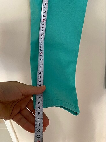 29 Beden yeşil Renk Pantolon