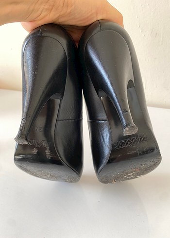 35 Beden DIARESE Siyah Platform Topuklu Kadın Stiletto