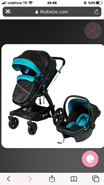 Prego marka travel sistem bebek arabası