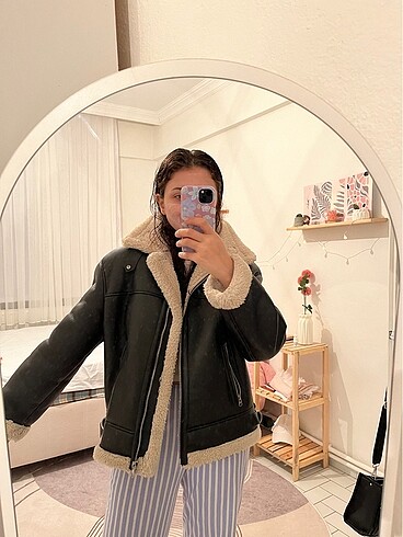 m Beden siyah Renk Bershka mont