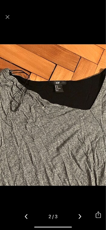 H&M H&M gri elbise