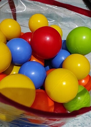  Beden Renk Oyun havuzu renkli toplar