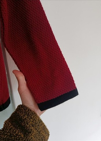 Bordo Kadın Uzun Kollu Kürklü Takım - Görsel 3