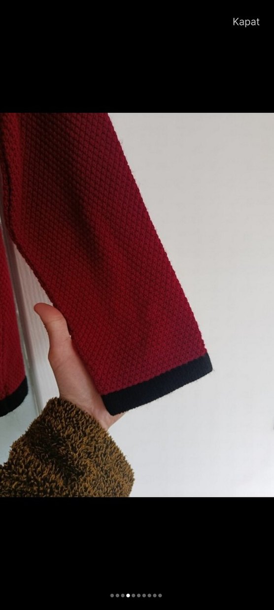 Bordo Kadın Uzun Kollu Kürklü Takım - Görsel 3