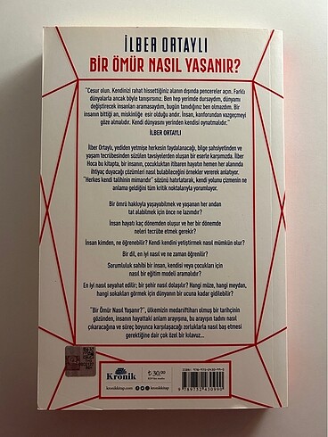  bir omur nasil yasanir kitap