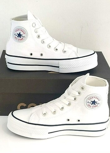 Beyaz Platform Taban Converse