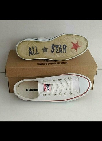 Beyaz Converse (unisex)