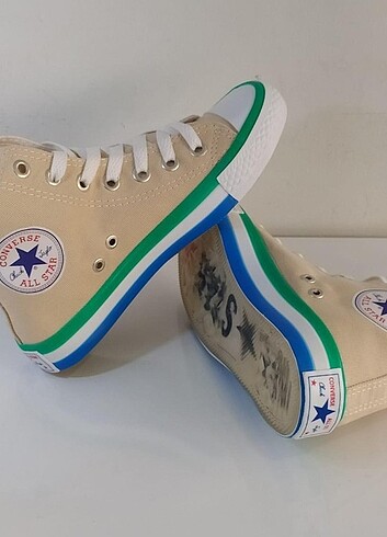 Bej Renkli Taban Converse (unisex)