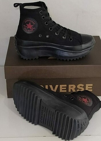 Kömür Siyah Converse Run Star Hike