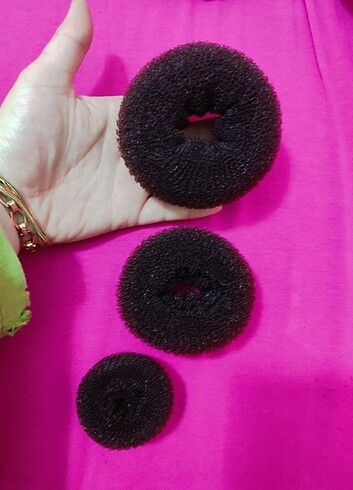 Sünger saç topuz tokası - Görsel 4