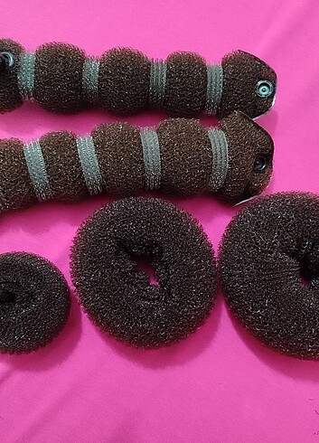 Sünger saç topuz tokası - Görsel 5