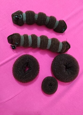 Sünger saç topuz tokası - Görsel 6