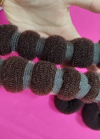 Sünger saç topuz tokası - Görsel 7