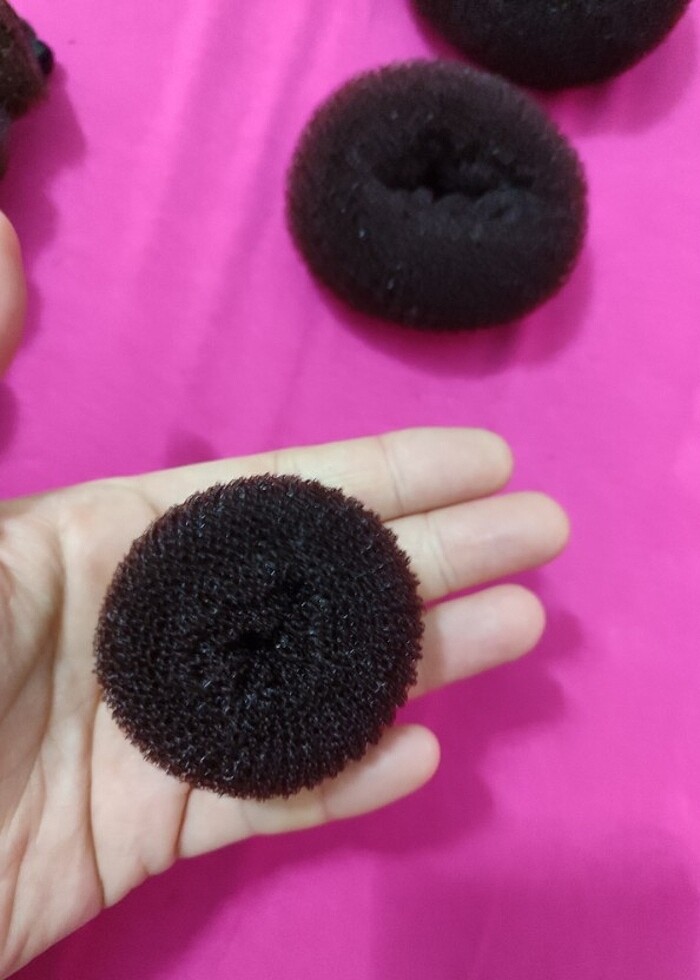 Sünger saç topuz tokası - Görsel 2