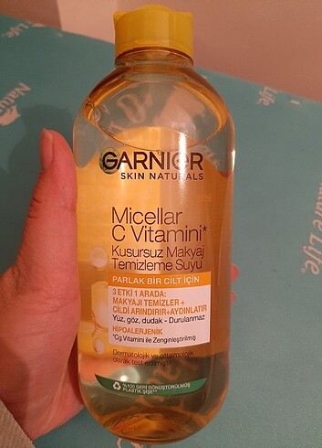 Garnier Makyaj temizleme suyu