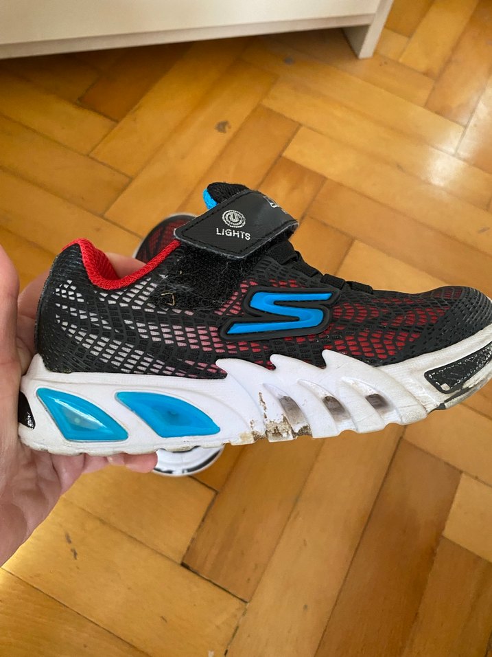 Skechers Renkli Erkek Çocuk Spor Ayakkabı Velcro - Görsel 3